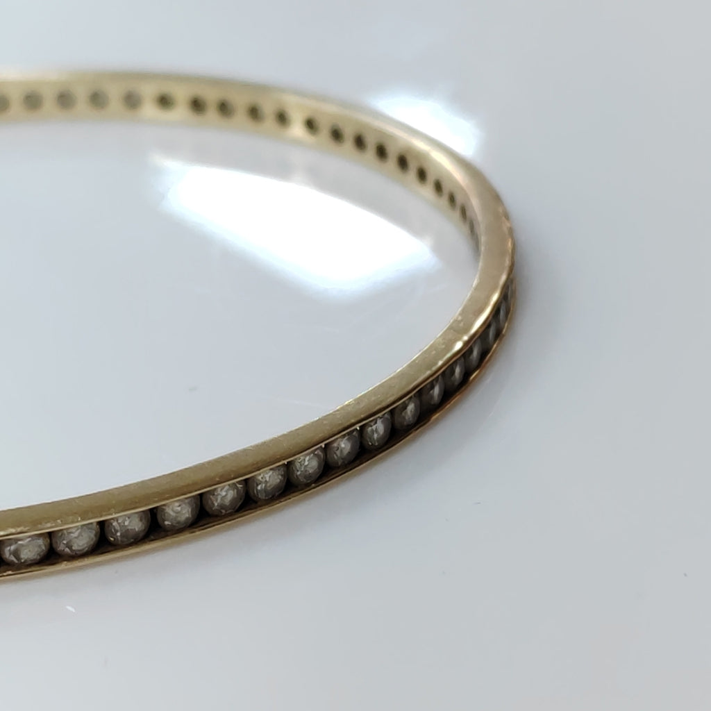 PULSERA RIGIDA ORO 14 K 10,80 GRMS (SEMINUEVO)