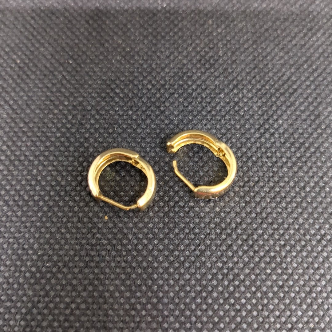 ARRACADAS PAR ORO 14 K 1,10 GRMS (SEMINUEVO)