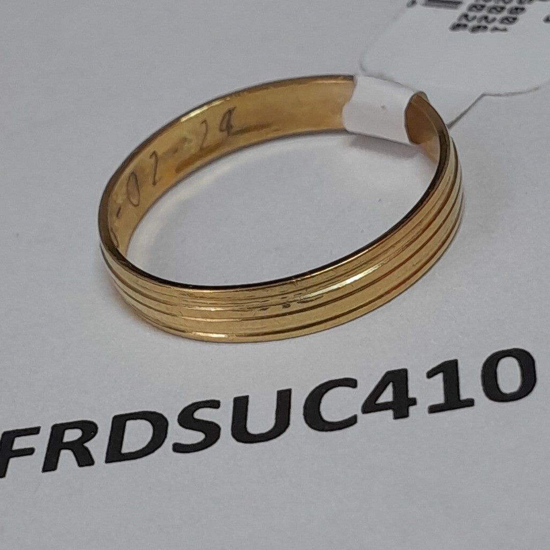 ARGOLLA ORO 10 K 1.8 GRMS (SEMINUEVO)