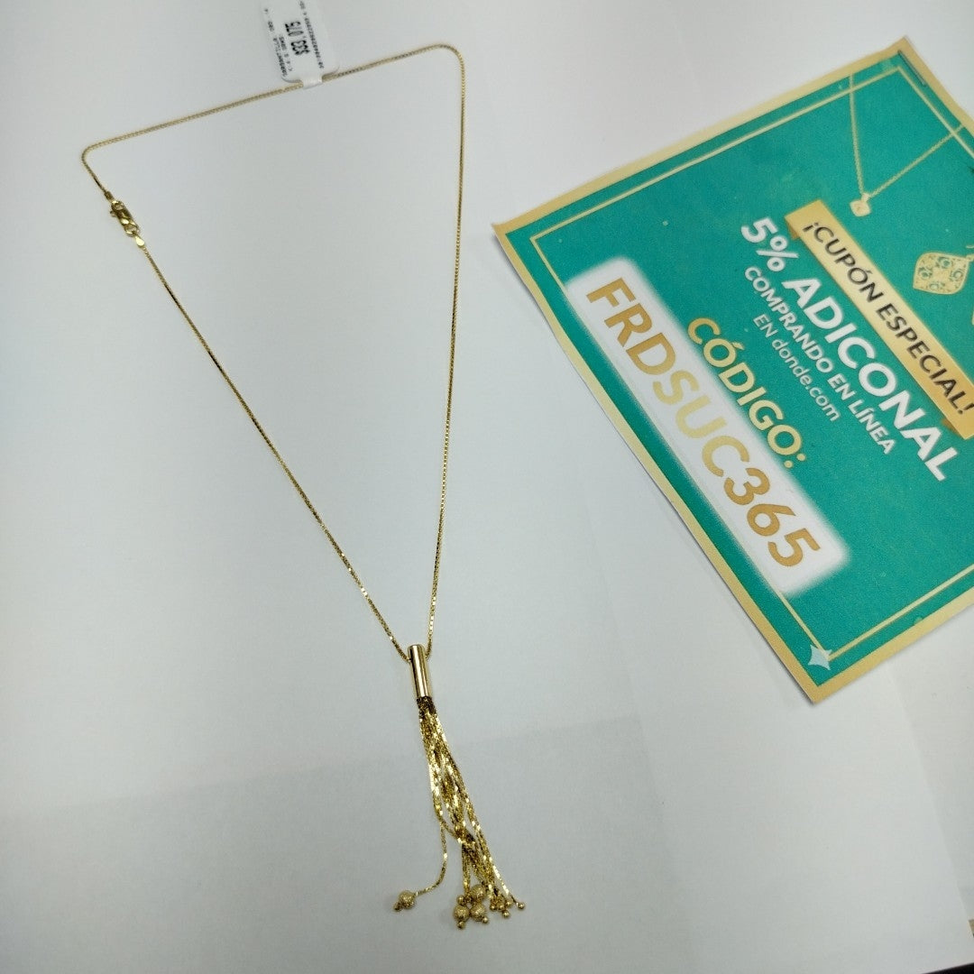 GARGANTILLA ORO 14 K 4.6 GRMS (SEMINUEVO)