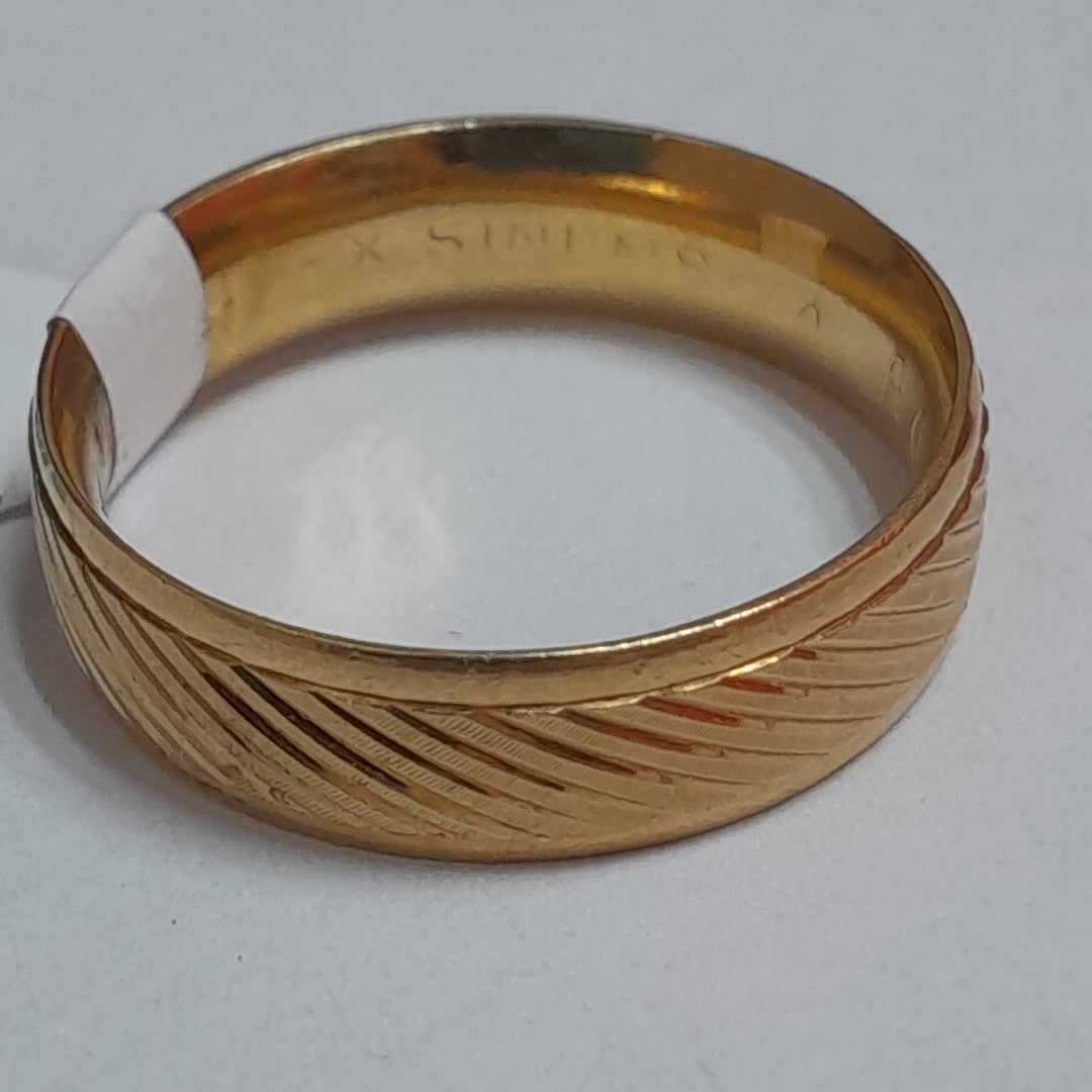 ARGOLLA ORO 14 K 6.6 GRMS (SEMINUEVO)