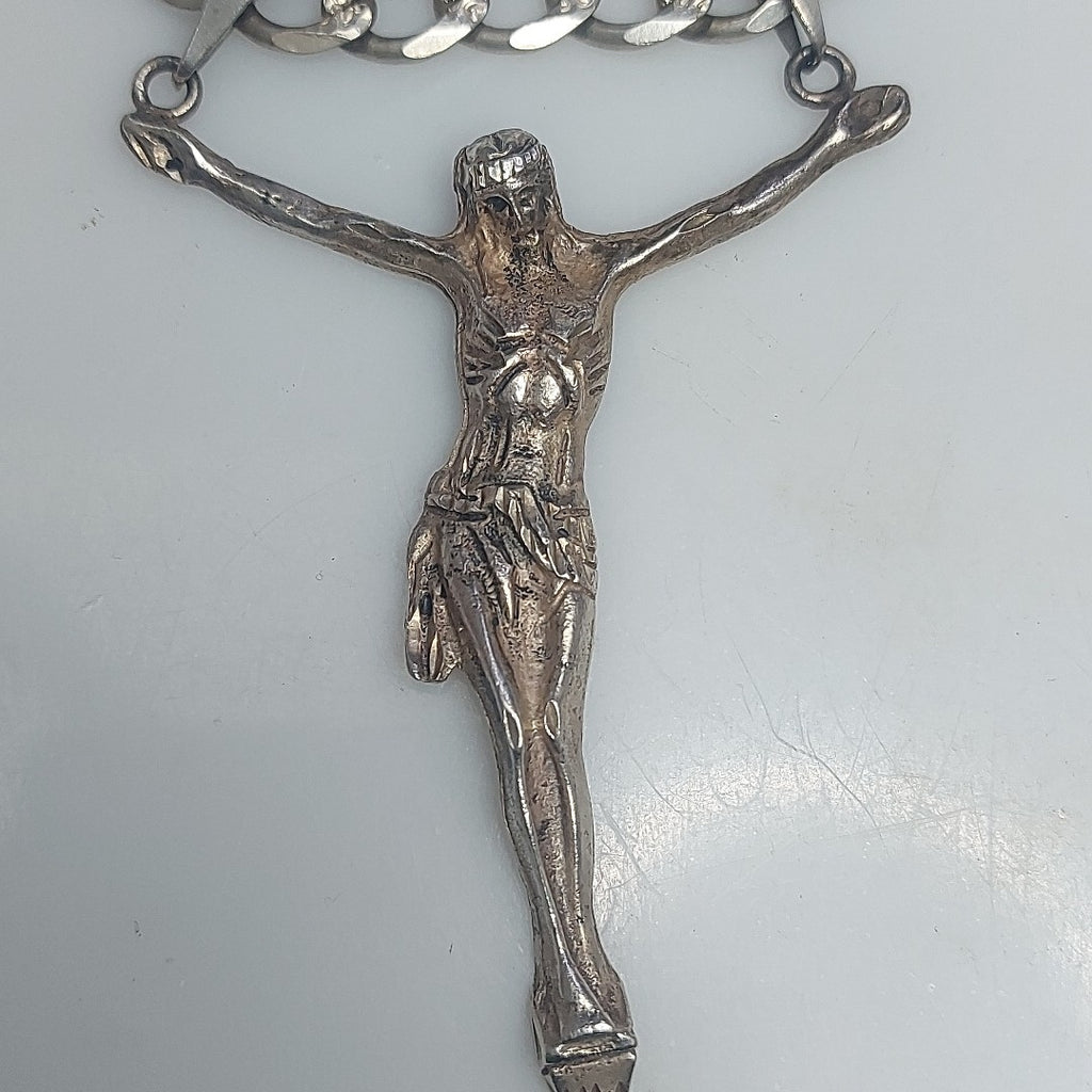 CADENA, CRISTO PLATA 70.4 GRMS (SEMINUEVO)