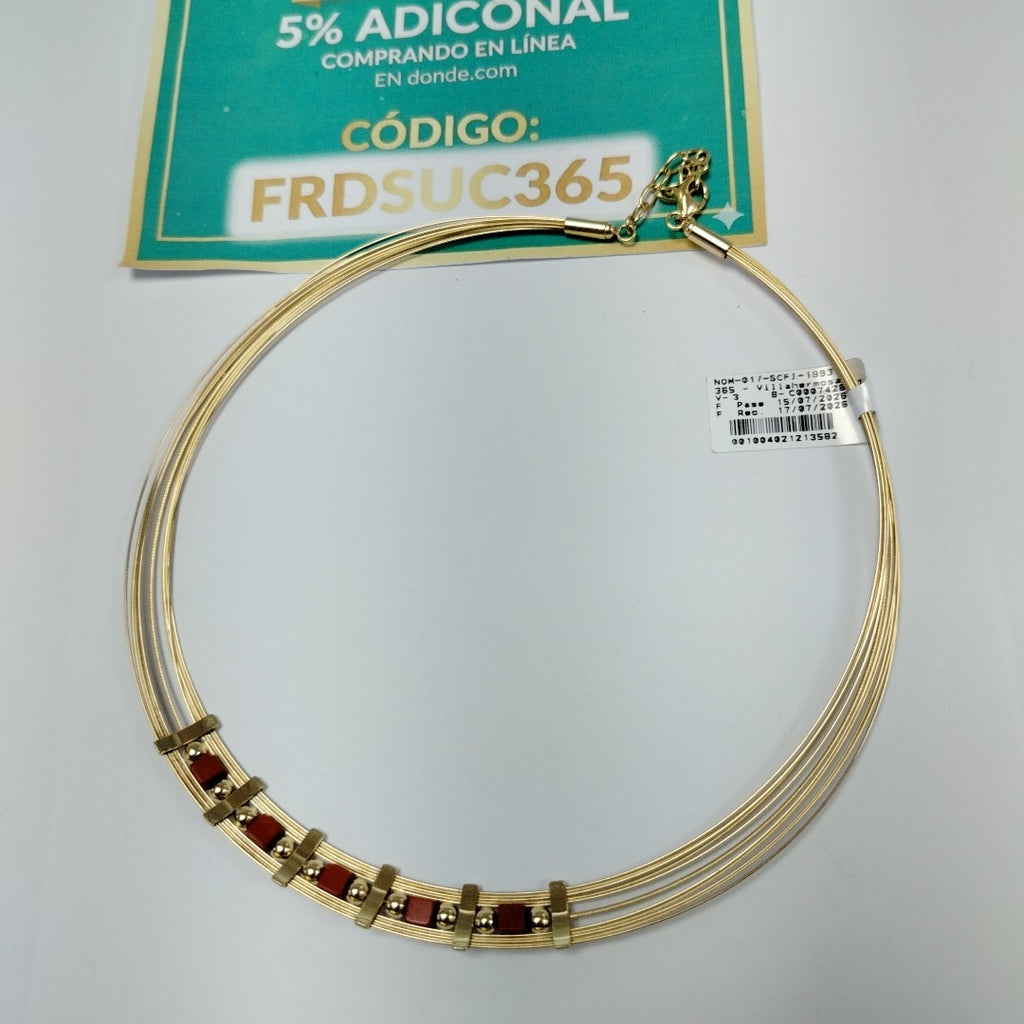 GARGANTILLA ORO 14 K 19.3 GRMS (SEMINUEVO)