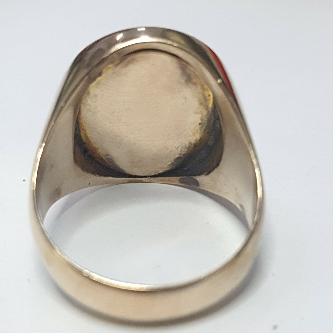 ANILLO ORO 10 K 15,30 GRMS (SEMINUEVO)
