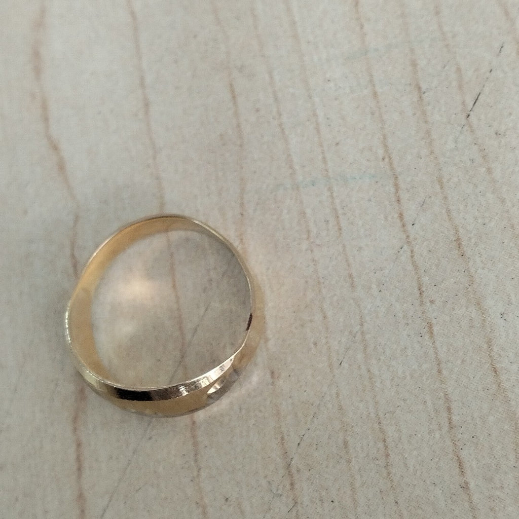 ANILLITO ORO, RODIADO 14 K 1.8 GRMS (SEMINUEVO)