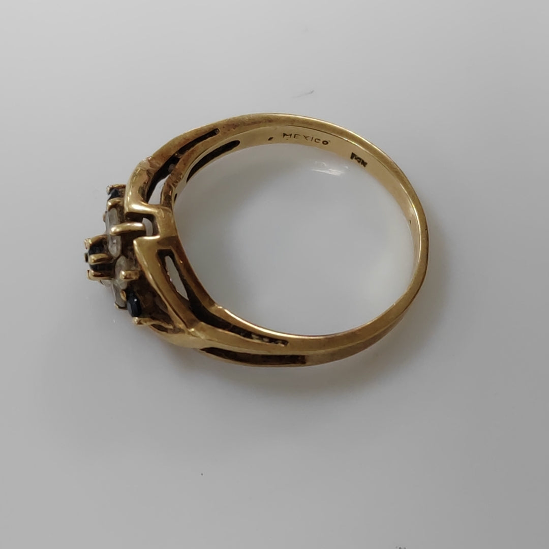 ANILLO ORO 14 K 3,10 GRMS (SEMINUEVO)