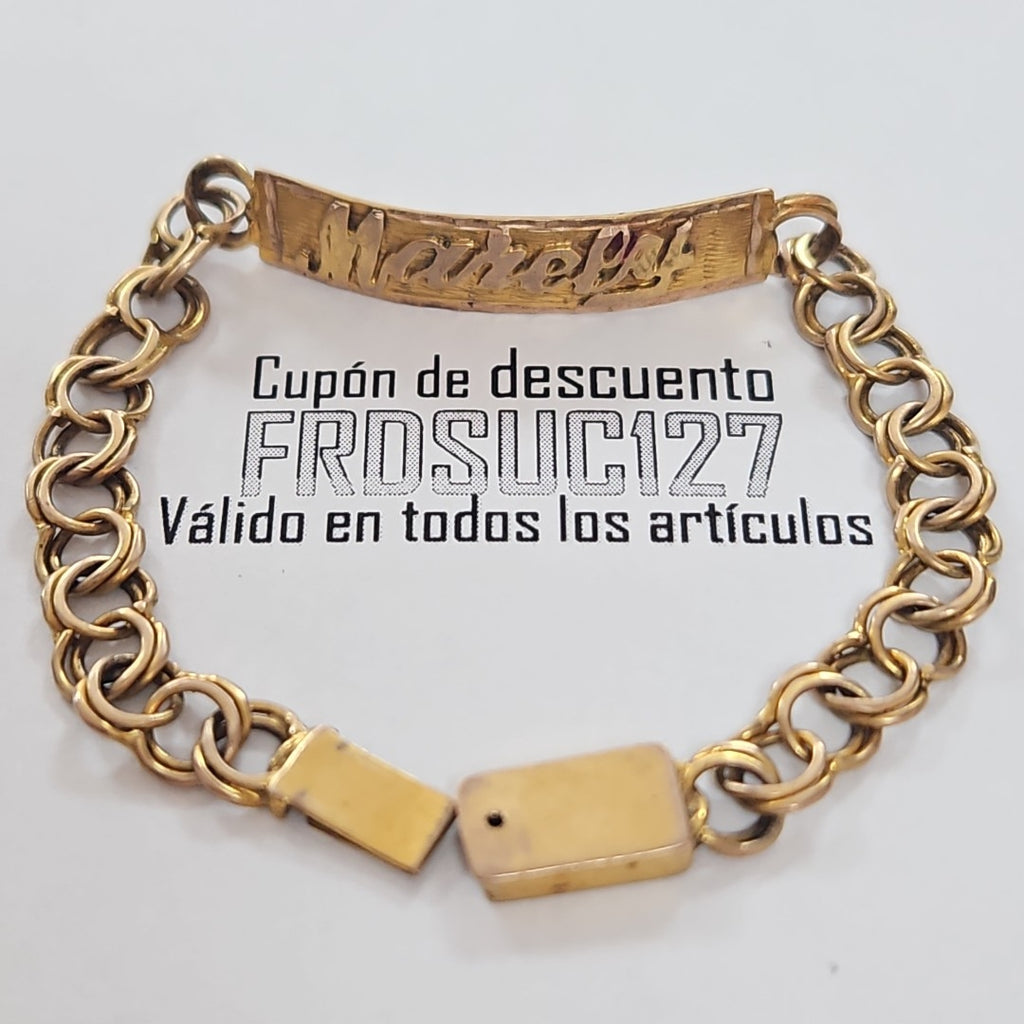 ESCLAVA ORO 8 K 5 GRMS (SEMINUEVO)