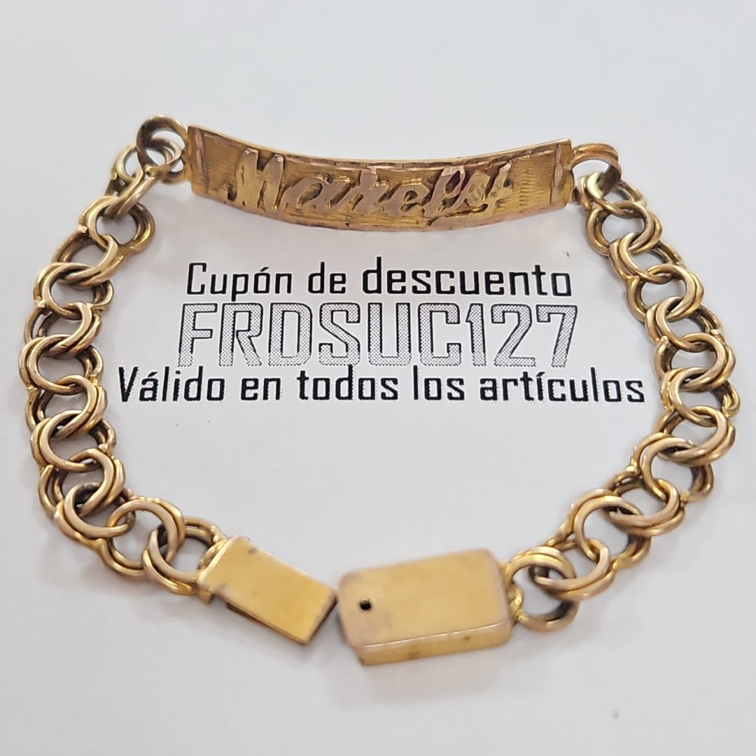 ESCLAVA ORO 8 K 5 GRMS (SEMINUEVO)
