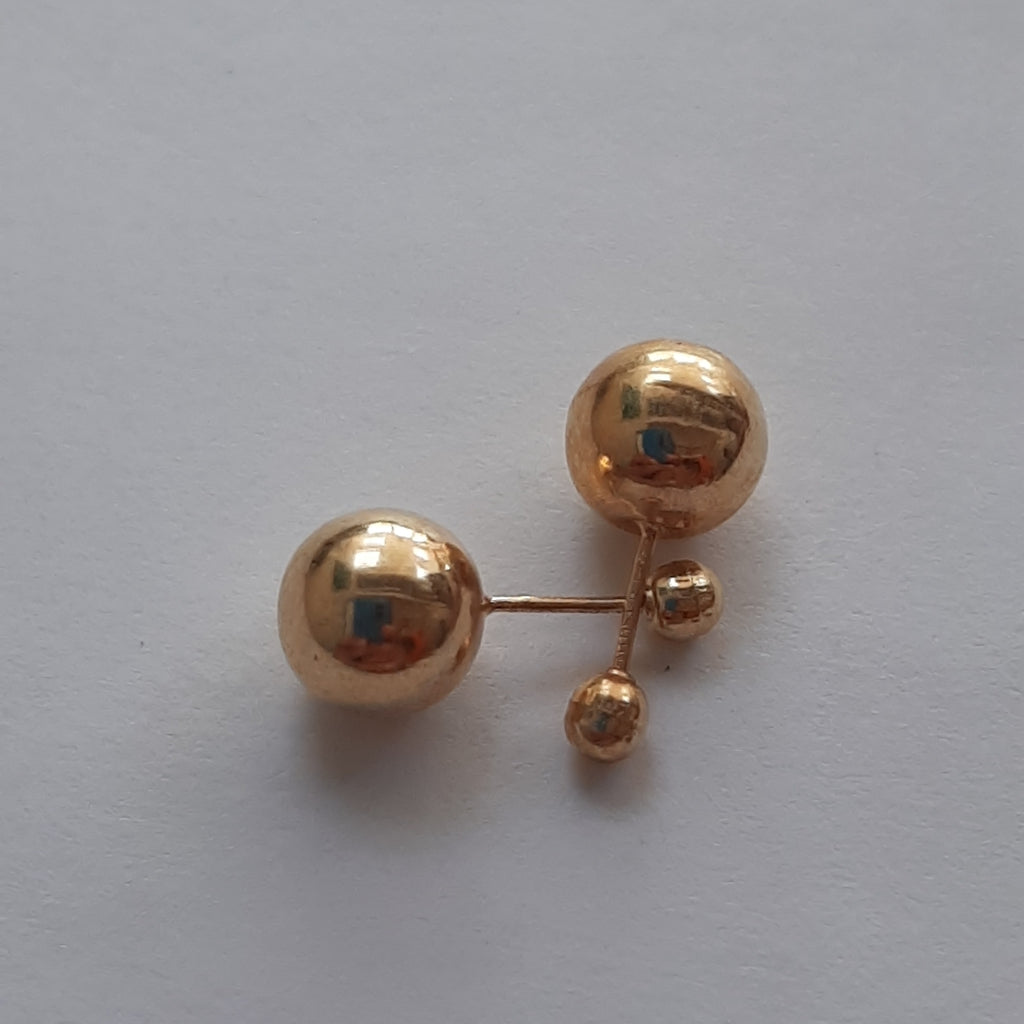 BROQUELES PAR ORO 14 K 0.4 GRMS (SEMINUEVO)