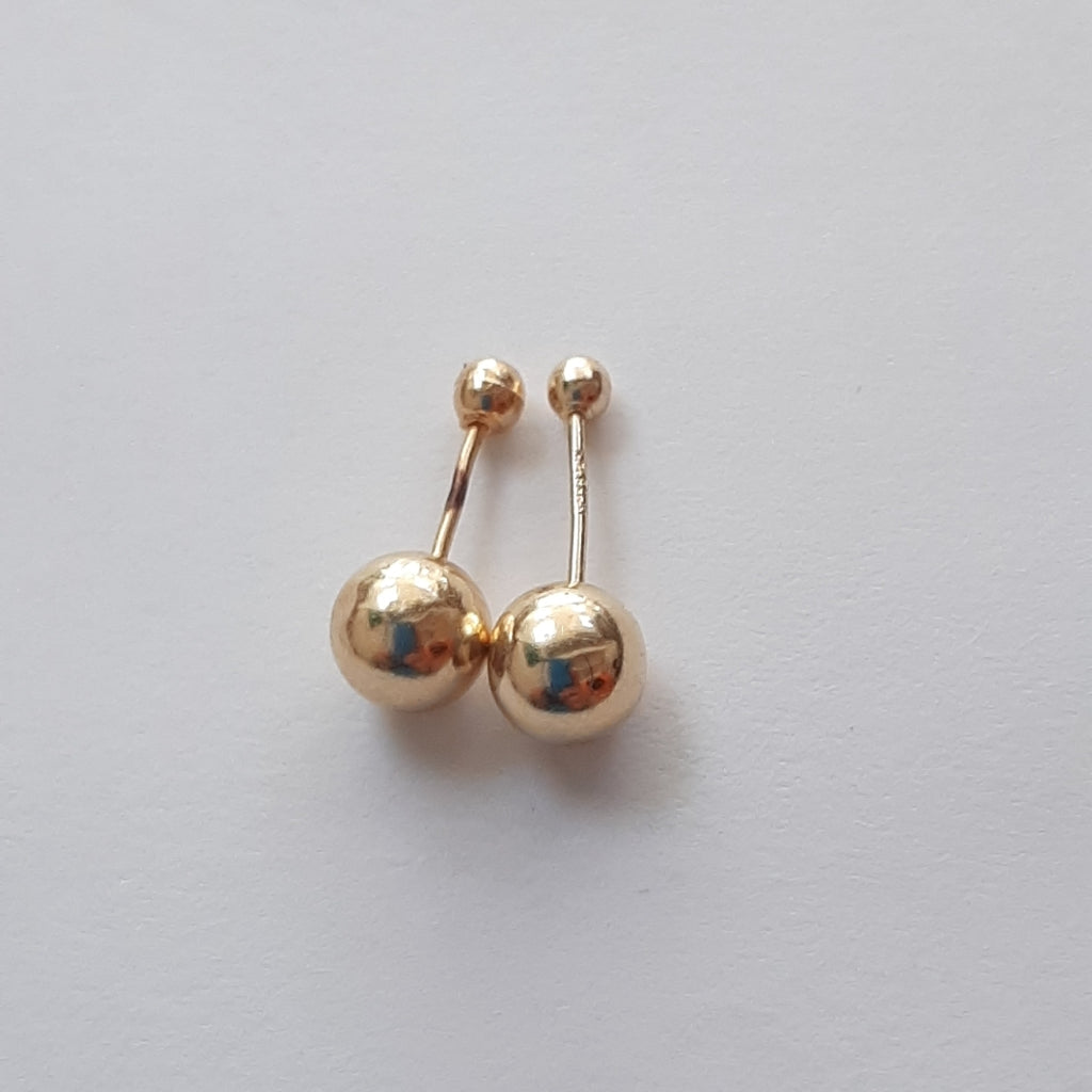 BROQUELES PAR ORO 14 K 0.3 GRMS (SEMINUEVO)