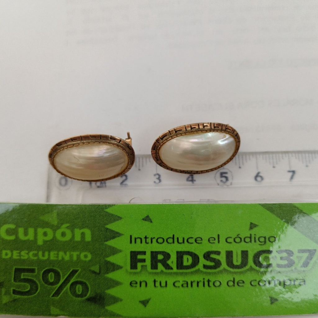 ARETES PAR ORO 10 K 5.2 GRMS (SEMINUEVO)