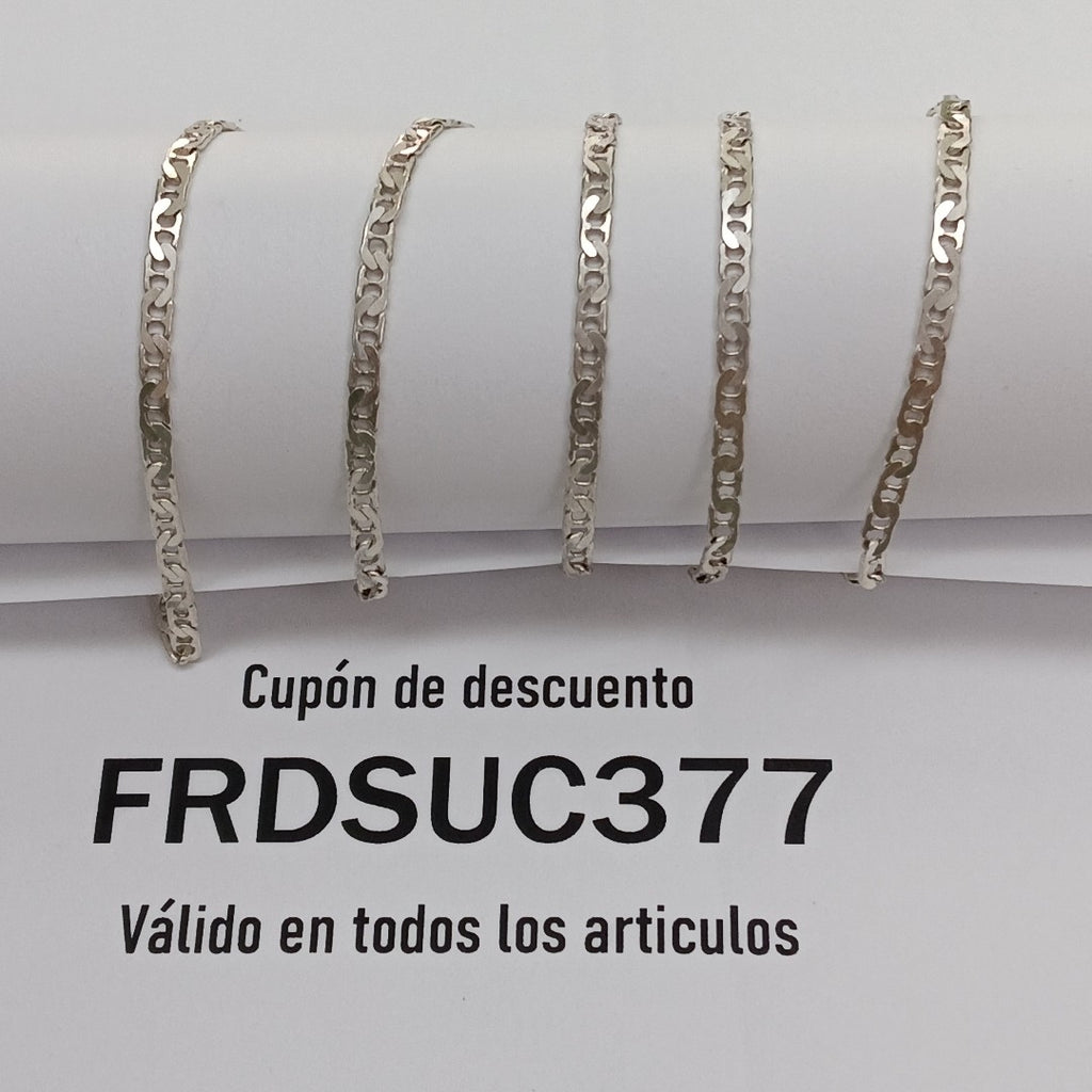 CADENA PLATA 7.4 GRMS (SEMINUEVO)