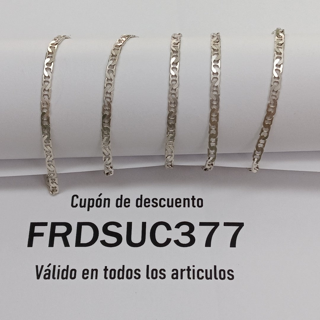 CADENA PLATA 7.4 GRMS (SEMINUEVO)