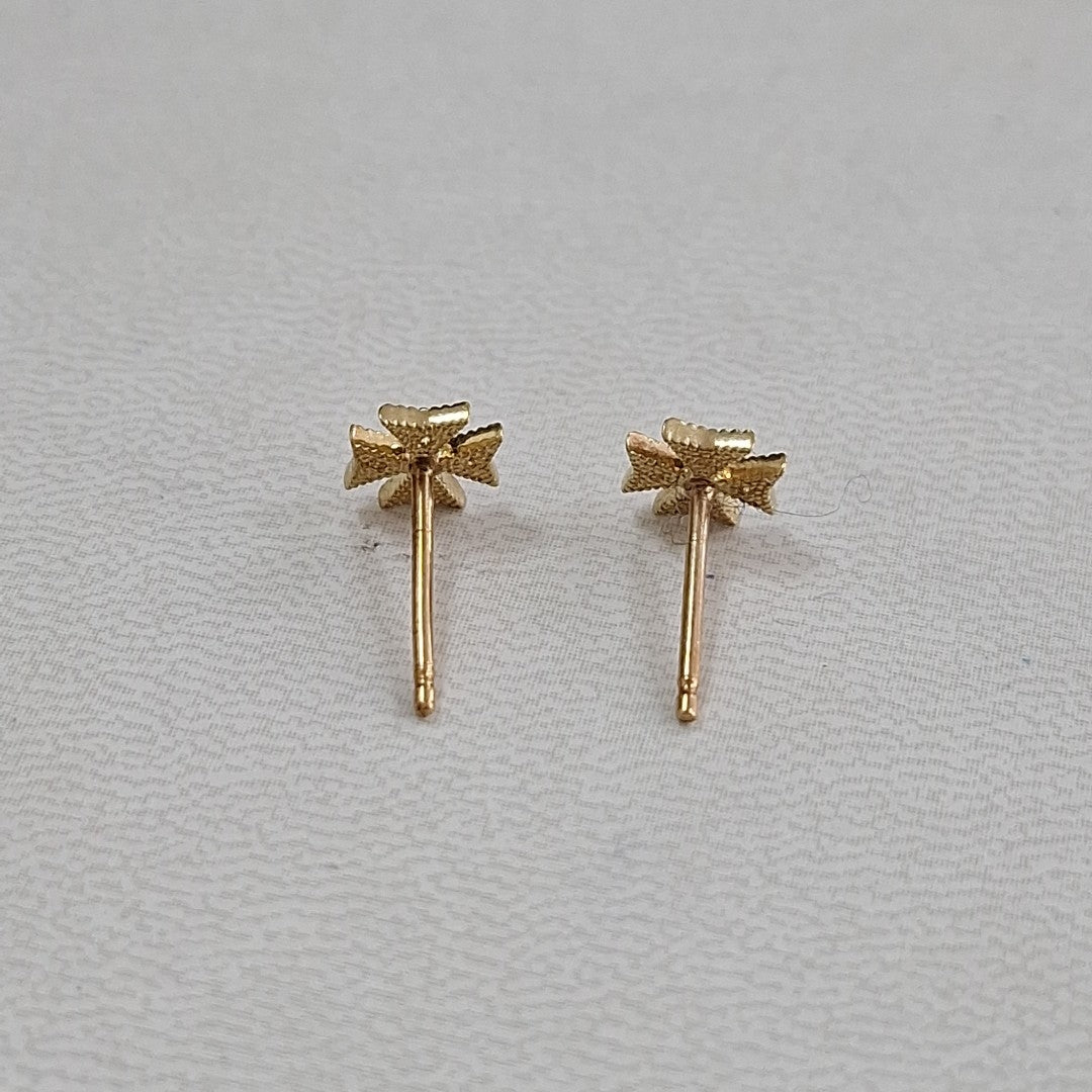 ARETES PAR ORO 10 K 0.6 GRMS (SEMINUEVO)