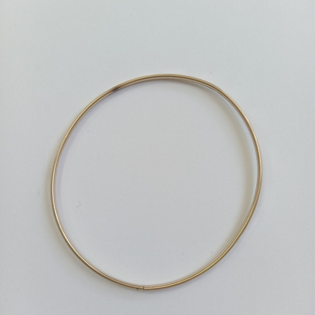 PULSERA RIGIDA ORO 10 K 3,10 GRMS (SEMINUEVO)
