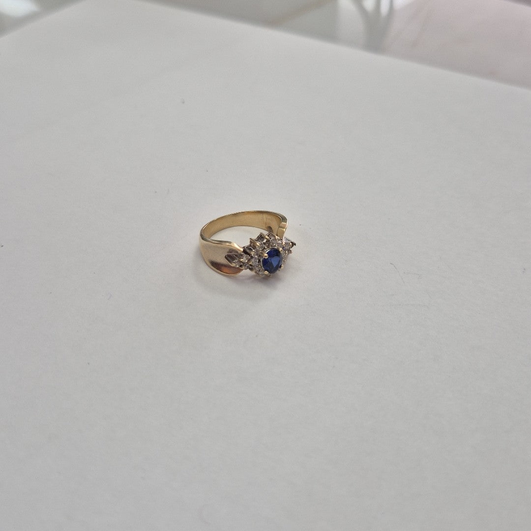 ANILLO ORO 14 K 4,60 GRMS (SEMINUEVO)