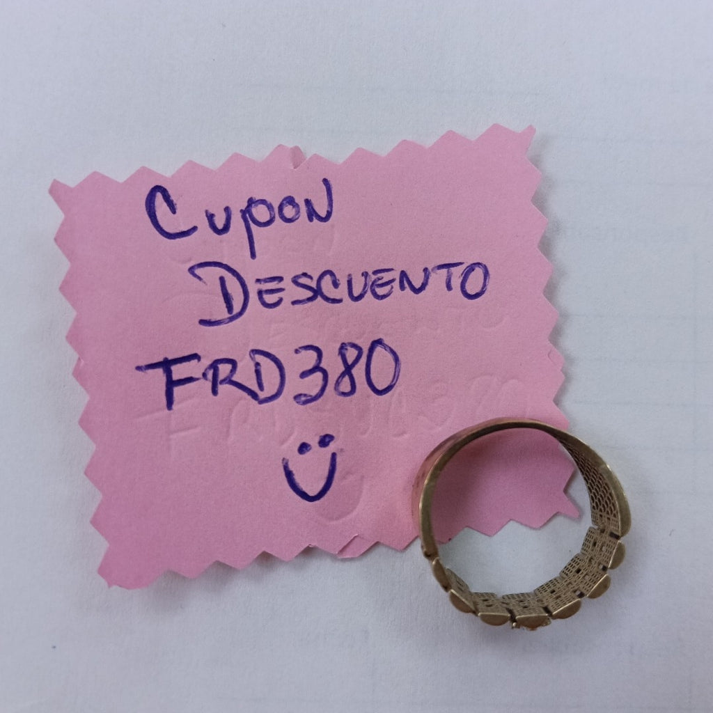 ANILLO ORO 10 K 2.2 GRMS (SEMINUEVO)