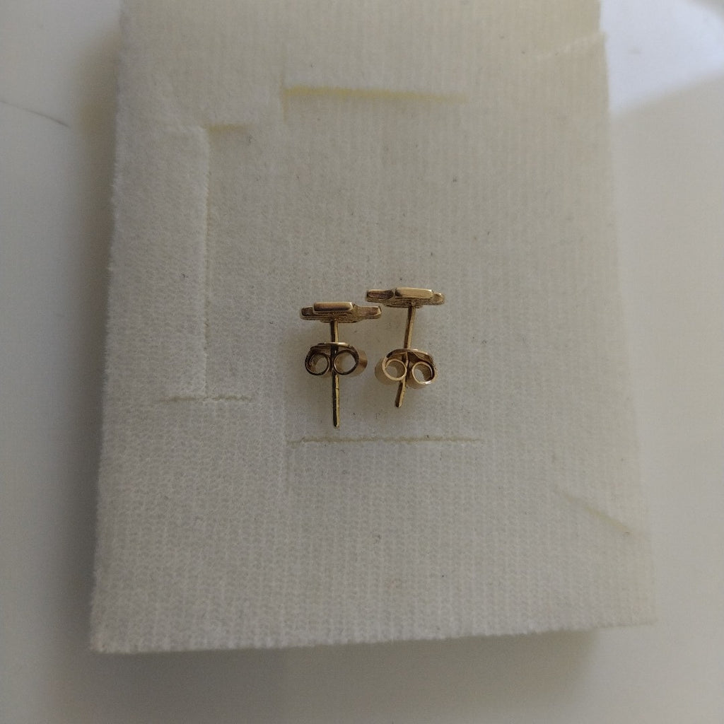 BROQUELES PAR ORO 14 K 1.1 GRMS (SEMINUEVO)