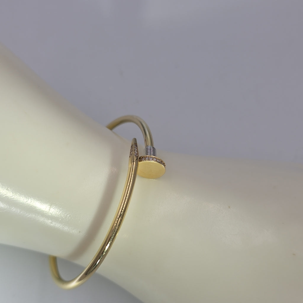 PULSERA RIGIDA ORO 14 K 7.1 GRMS (SEMINUEVO)