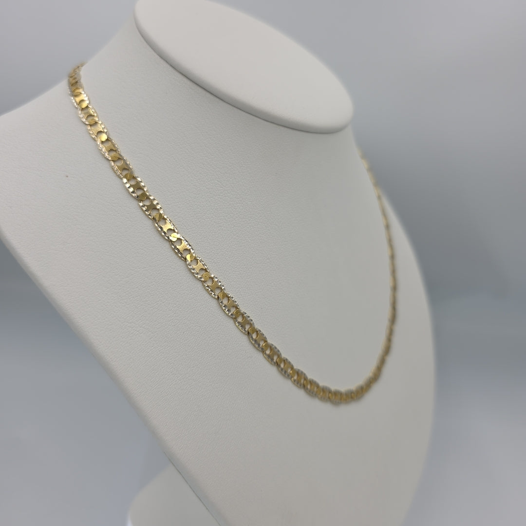 CADENA ORO,RODIADO 14 K 13,30 GRMS (SEMINUEVO)