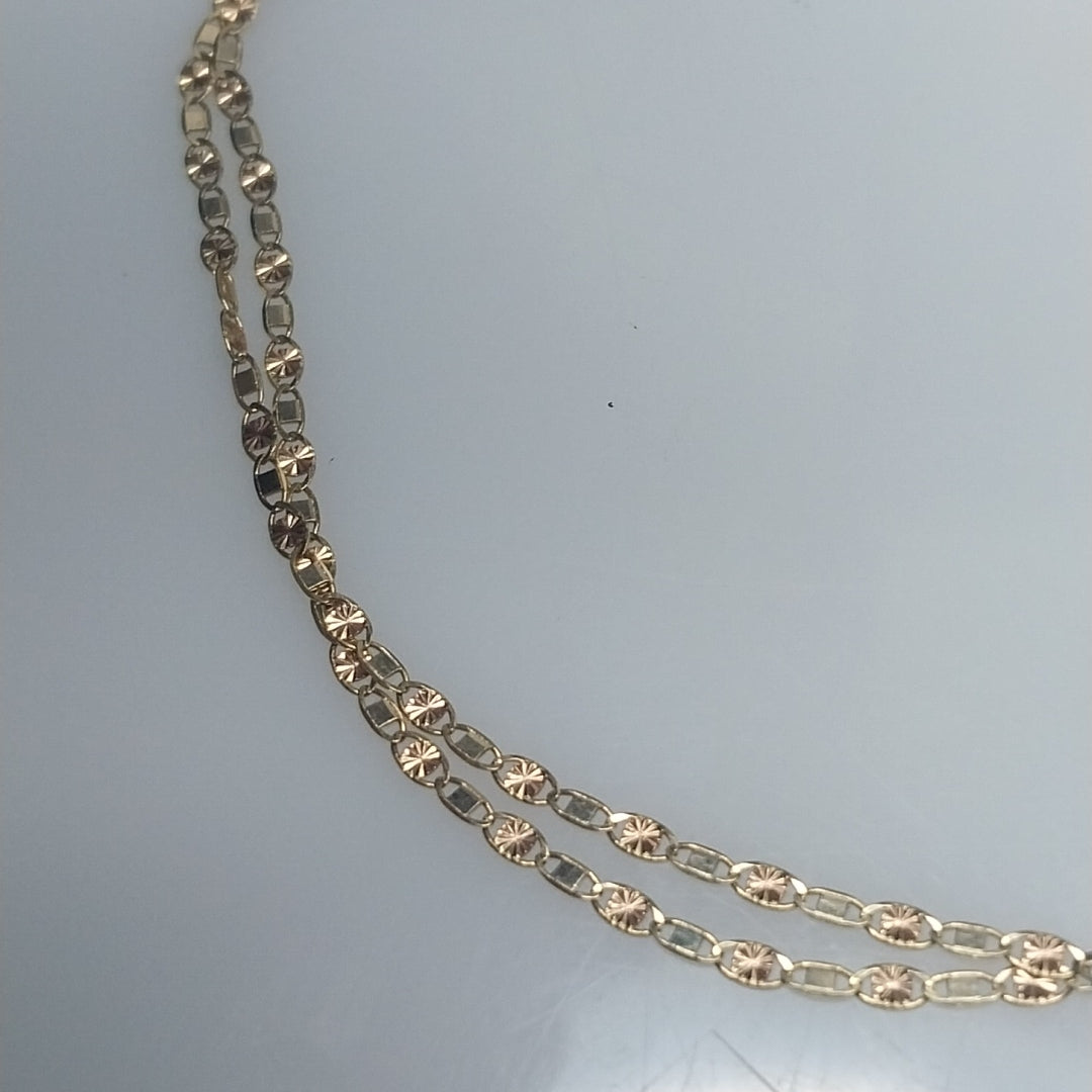 CADENA ORO 14 K 2.3 GRMS (SEMINUEVO)