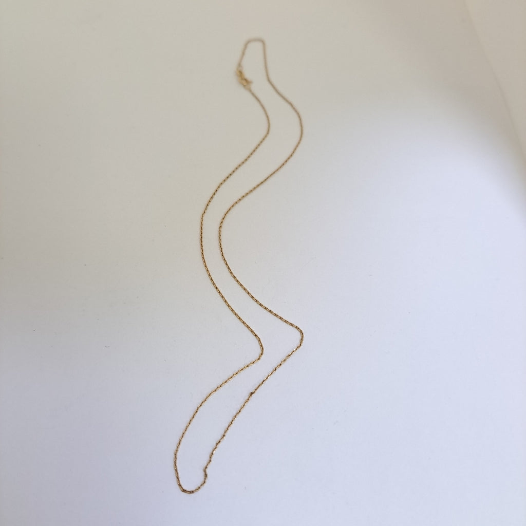 CADENA ORO 14 K 1,30 GRMS (SEMINUEVO)