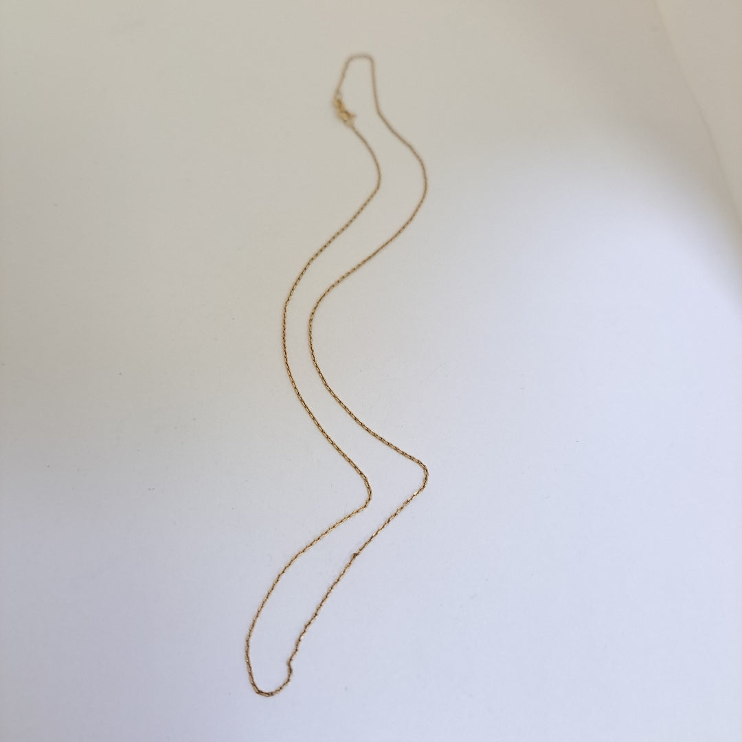 CADENA ORO 14 K 1,30 GRMS (SEMINUEVO)