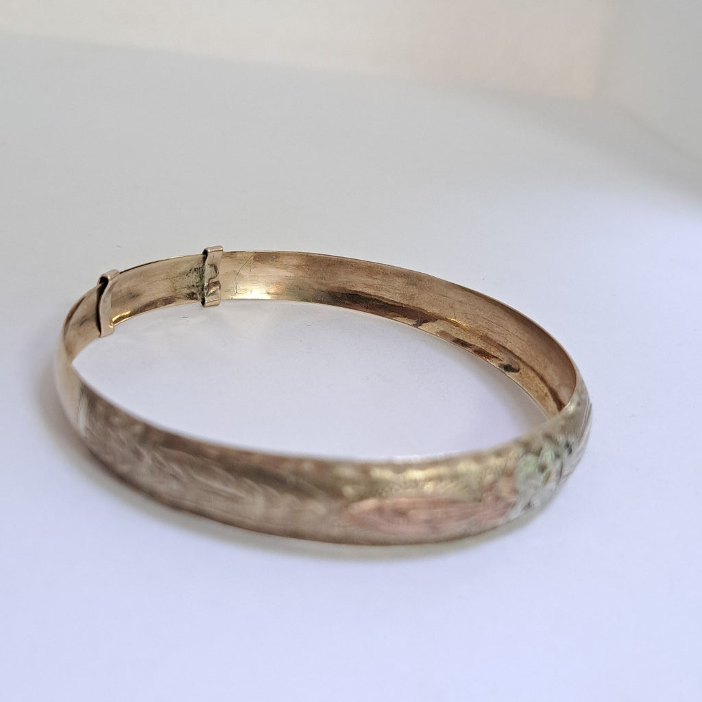 PULSERA RIGIDA ORO 8 K 6.6 GRMS (SEMINUEVO)