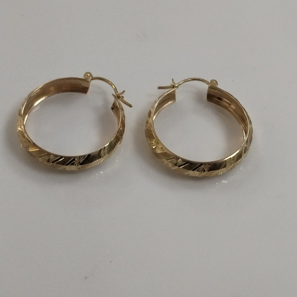 ARRACADAS PAR ORO 10 K 3,30 GRMS (SEMINUEVO)