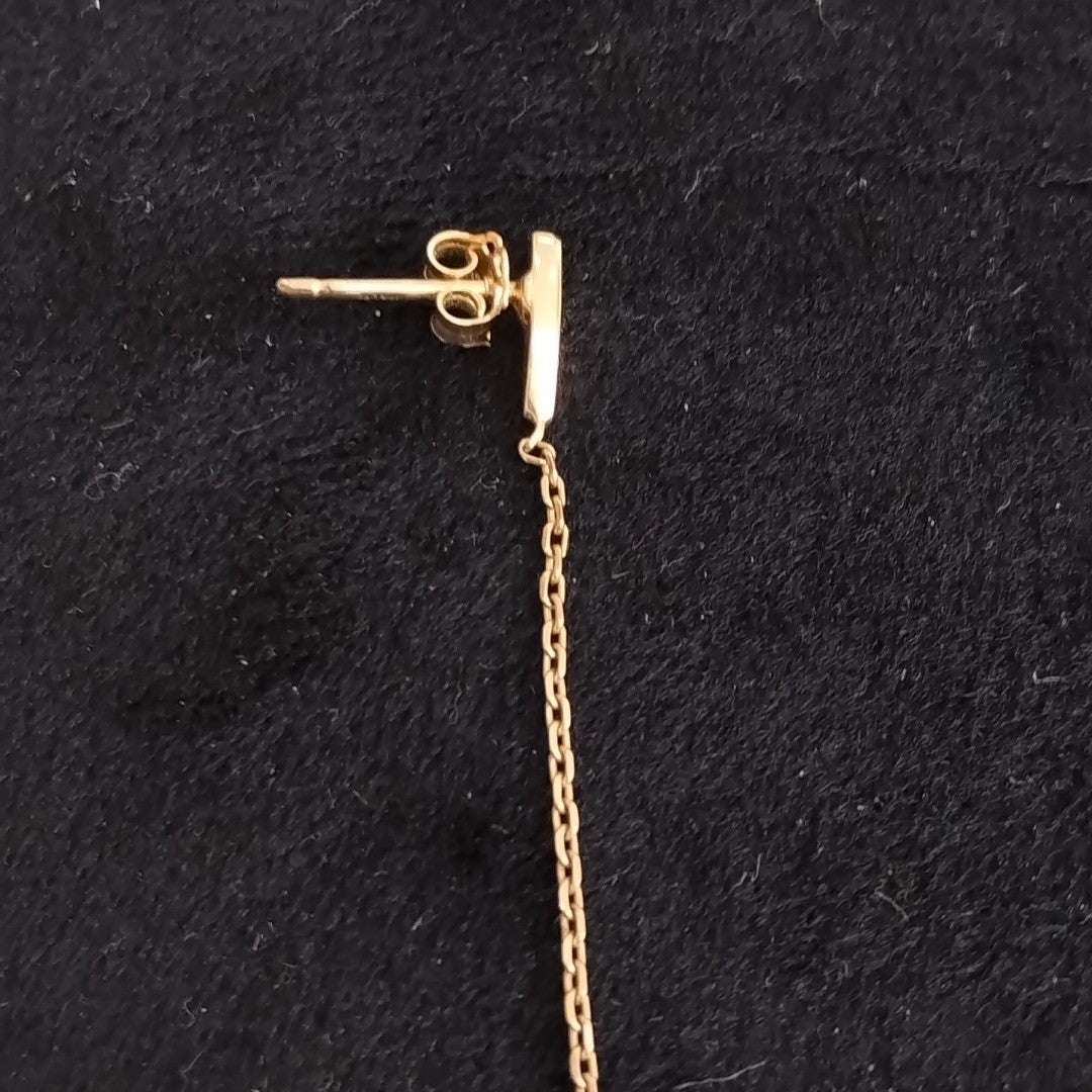 ARETES PAR ORO 10 K 1.7 GRMS (SEMINUEVO)