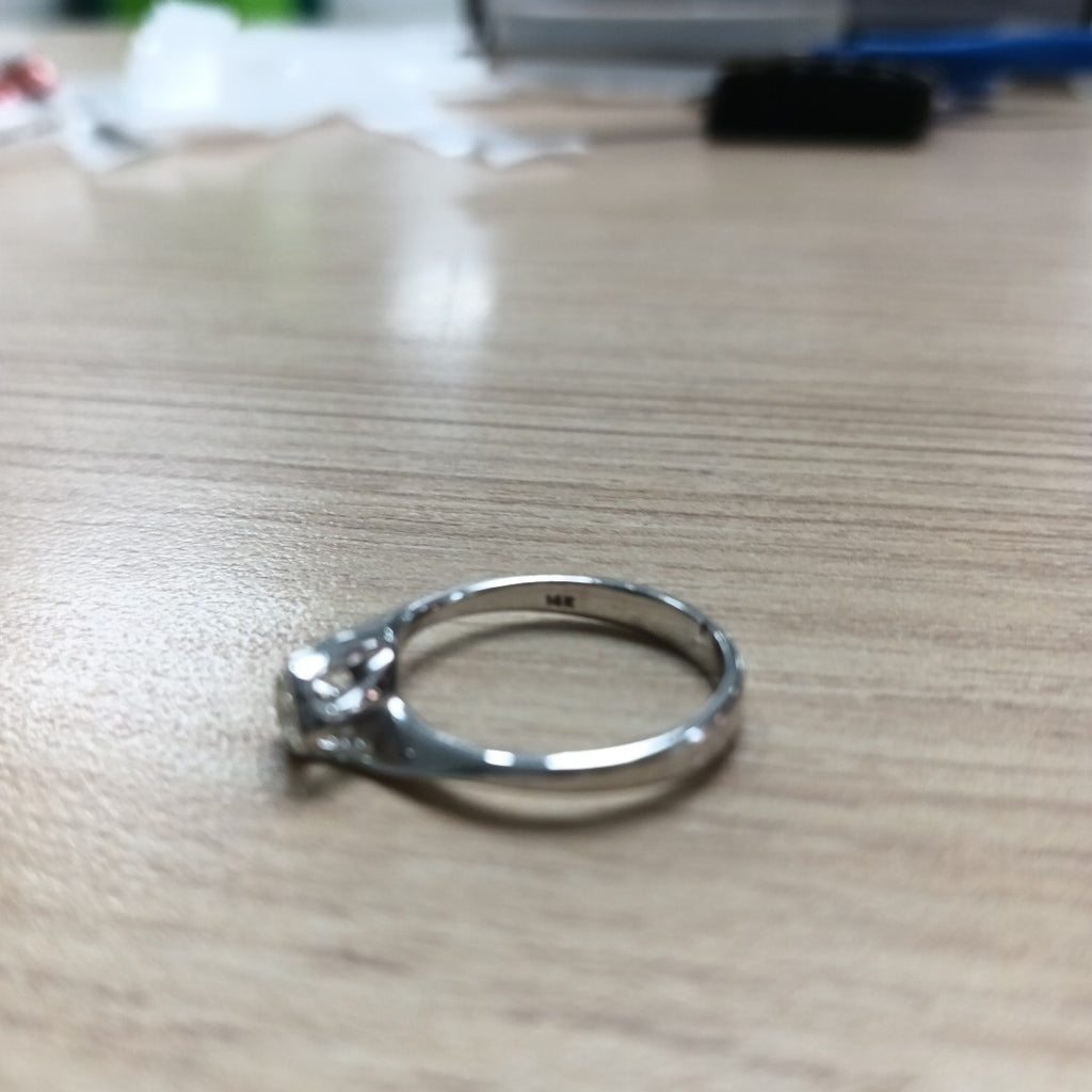 ANILLITO ORO BLANCO 14 K 1,80 GRMS (SEMINUEVO)