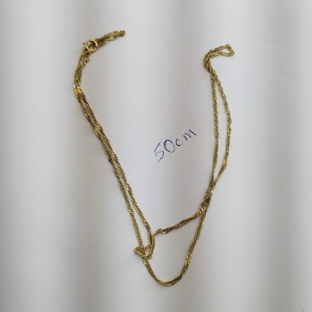 CADENA ORO 10 K 2,50 GRMS (SEMINUEVO)