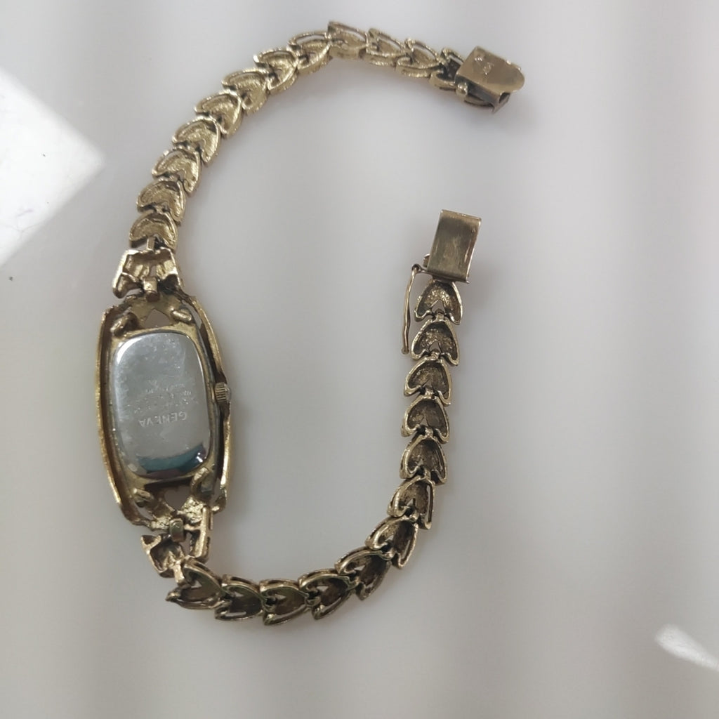 RELOJ CAJA ACERO PULSO ORO ORO 14 K 22 GRMS (SEMINUEVO)