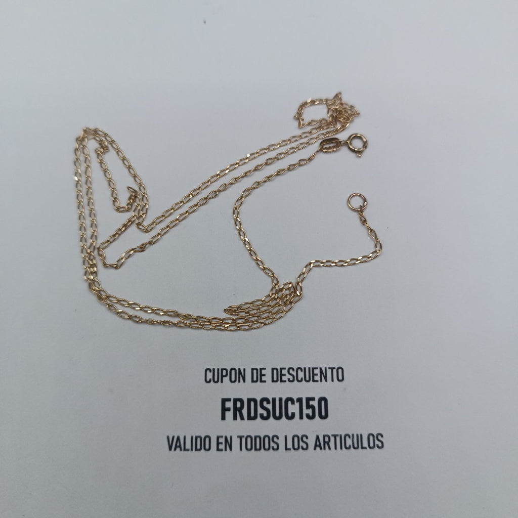 CADENA ORO 14 K 2.6 GRMS (SEMINUEVO)