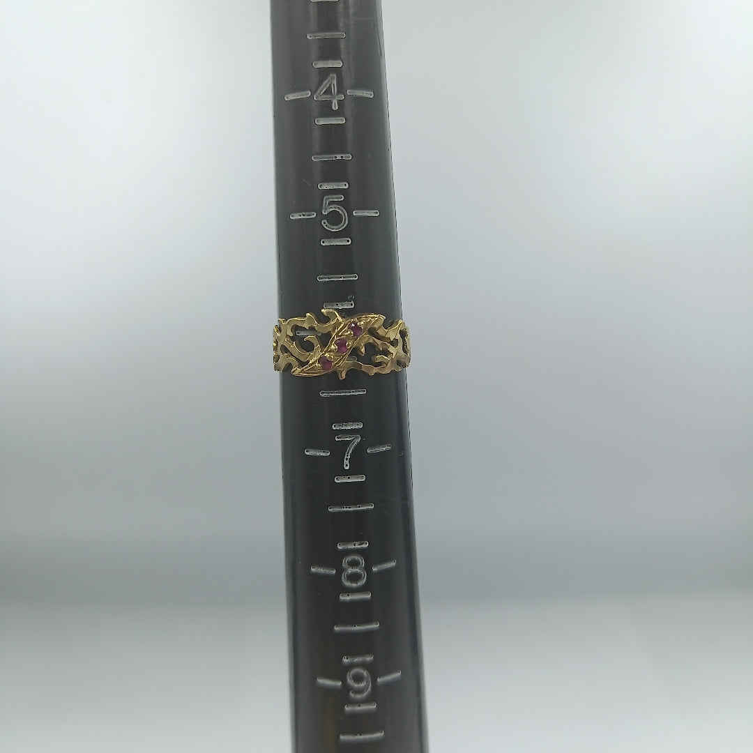 ANILLO ORO 10 K 1.9 GRMS (SEMINUEVO)