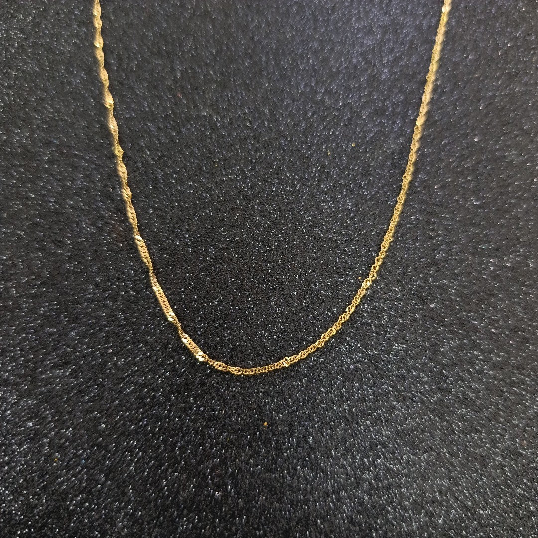 CADENA ORO 10 K 1,30 GRMS (SEMINUEVO)