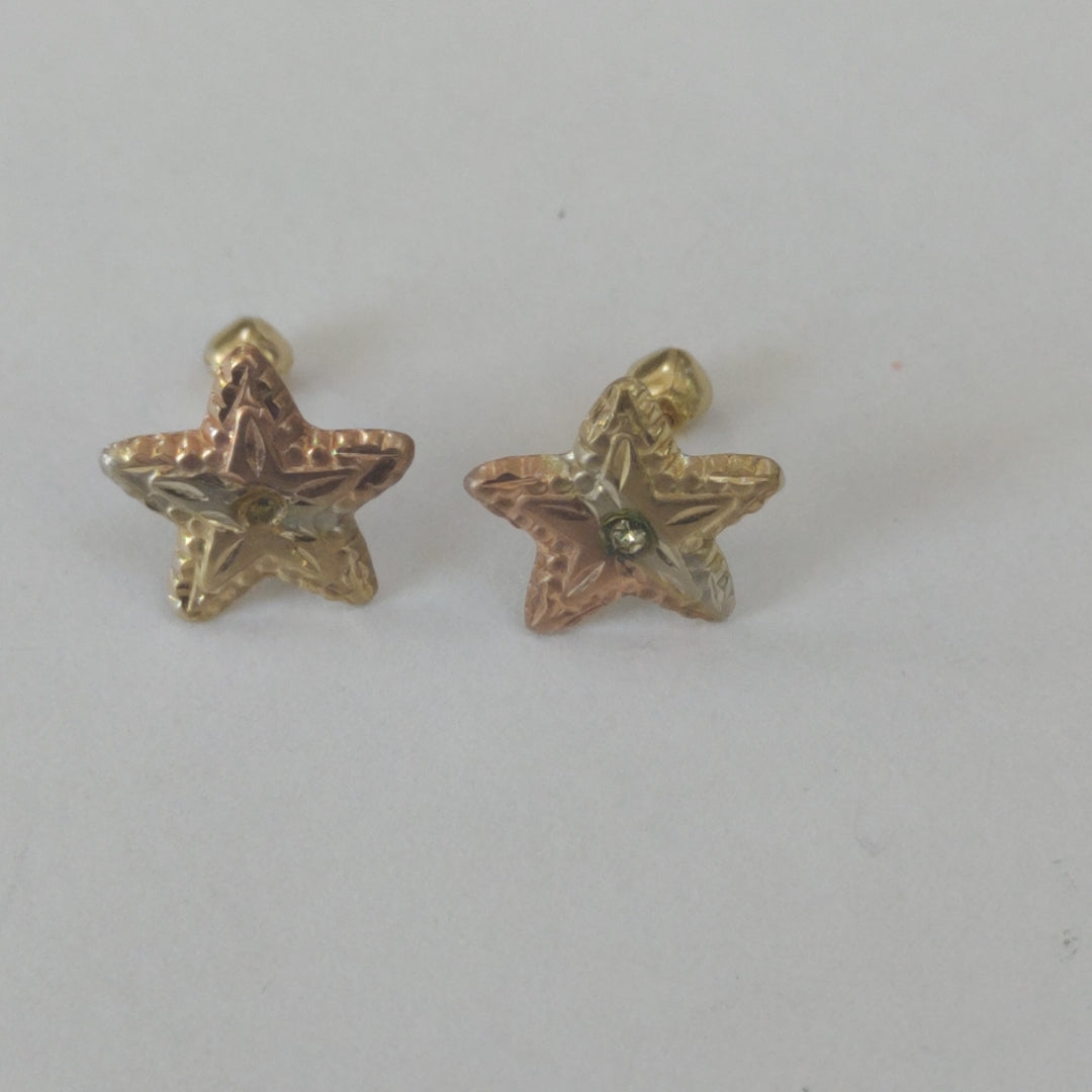 BROQUELES PAR ORO 14 K 0.3 GRMS (SEMINUEVO)