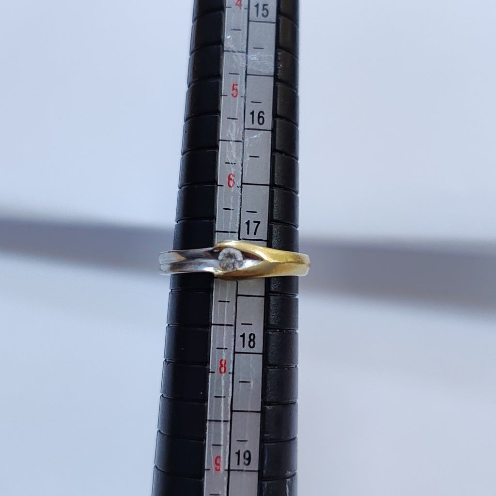 ANILLITO ORO BLANCO 14 K 3,80 GRMS (SEMINUEVO)
