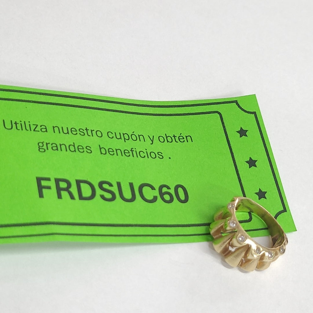 ANILLO ORO 14 K 5,40 GRMS (SEMINUEVO)
