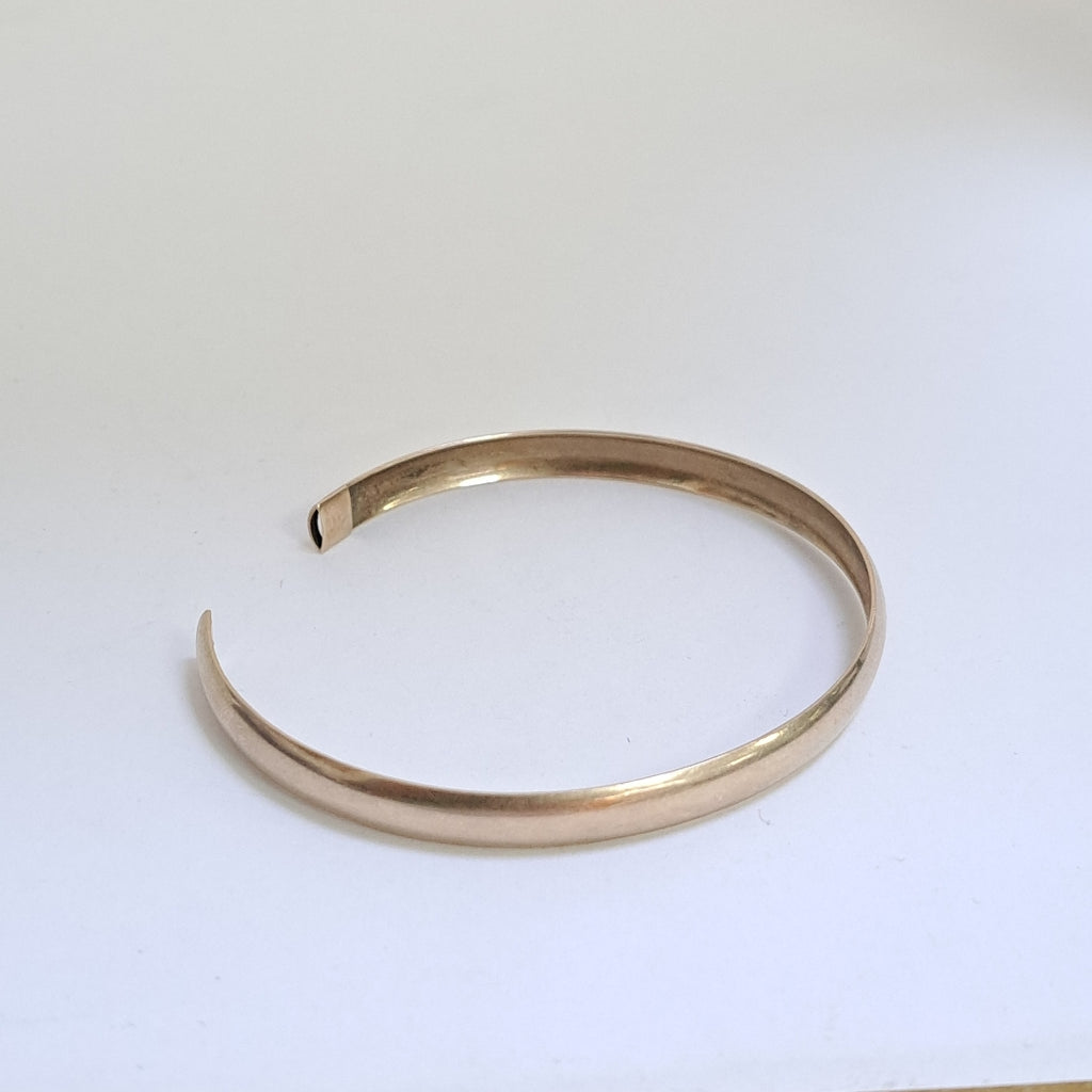 PULSERA RIGIDA ORO 8 K 5.8 GRMS (SEMINUEVO)