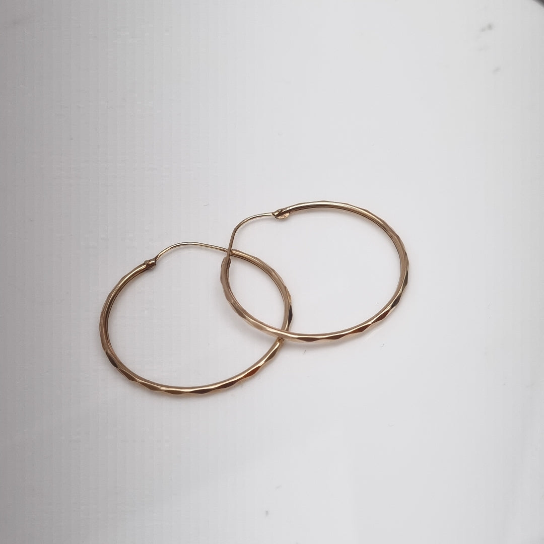 ARRACADAS PAR ORO 10 K 1.7 GRMS (SEMINUEVO)