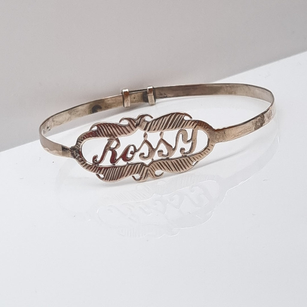 PULSERA RIGIDA ORO 8 K 7.6 GRMS (SEMINUEVO)