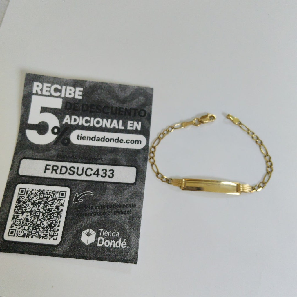ESCLAVA ORO 10 K 2.4 GRMS (SEMINUEVO)