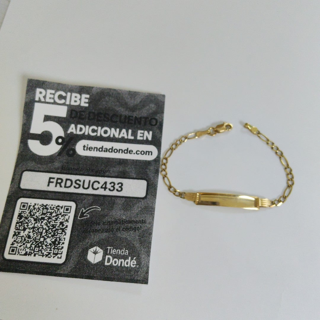 ESCLAVA ORO 10 K 2.4 GRMS (SEMINUEVO)