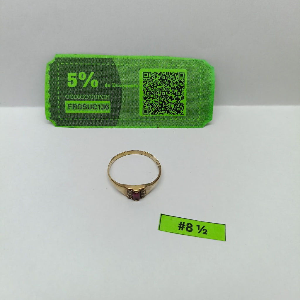 ANILLO ORO 10 K 1,40 GRMS (SEMINUEVO)