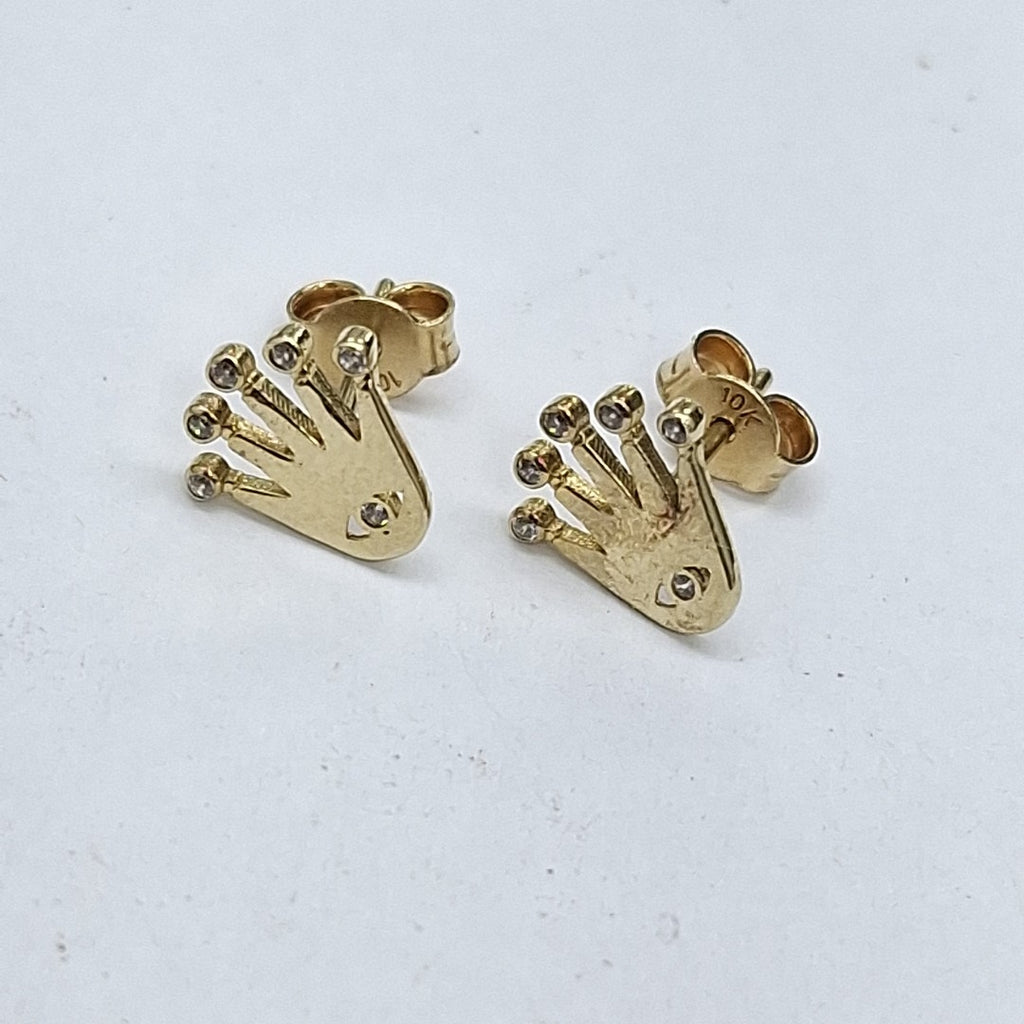 BROQUELES PAR ORO 10 K 1,20 GRMS (SEMINUEVO)