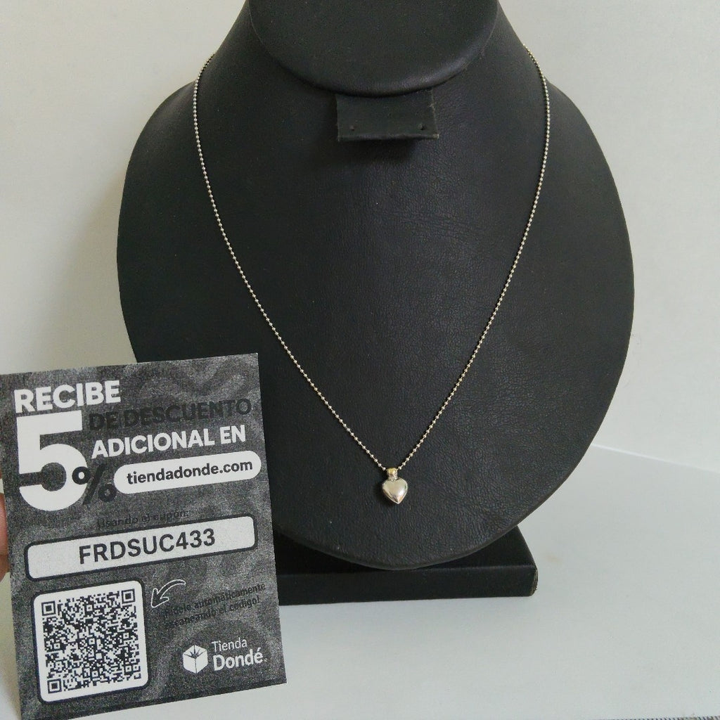 CADENA ORO BLANCO 14 K 2.1 GRMS (SEMINUEVO)