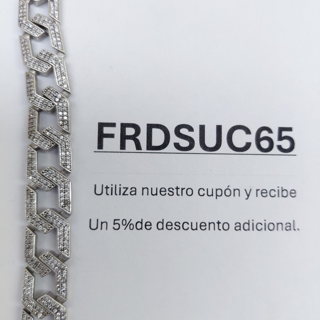 PULSERA PLATA 28 GRMS (SEMINUEVO)
