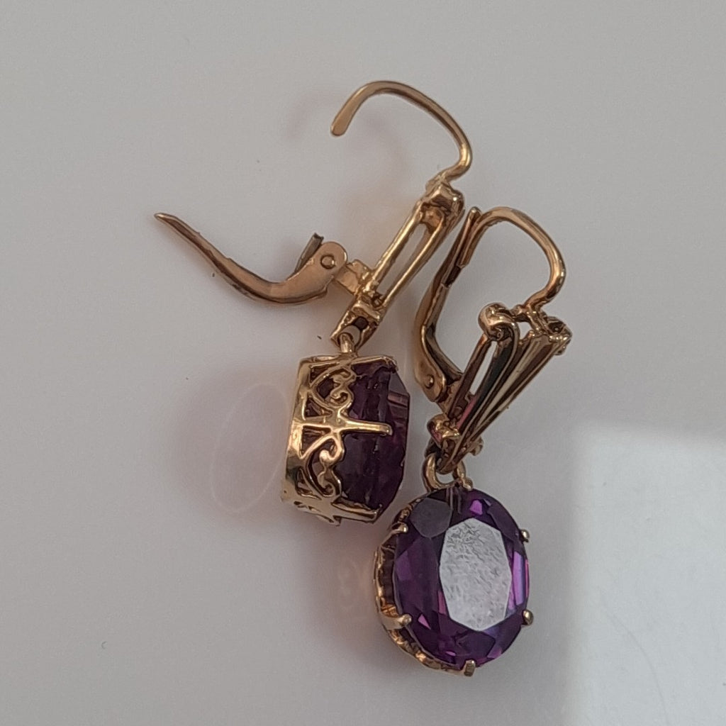 ARETES PAR ORO 8 K 7,30 GRMS (SEMINUEVO)