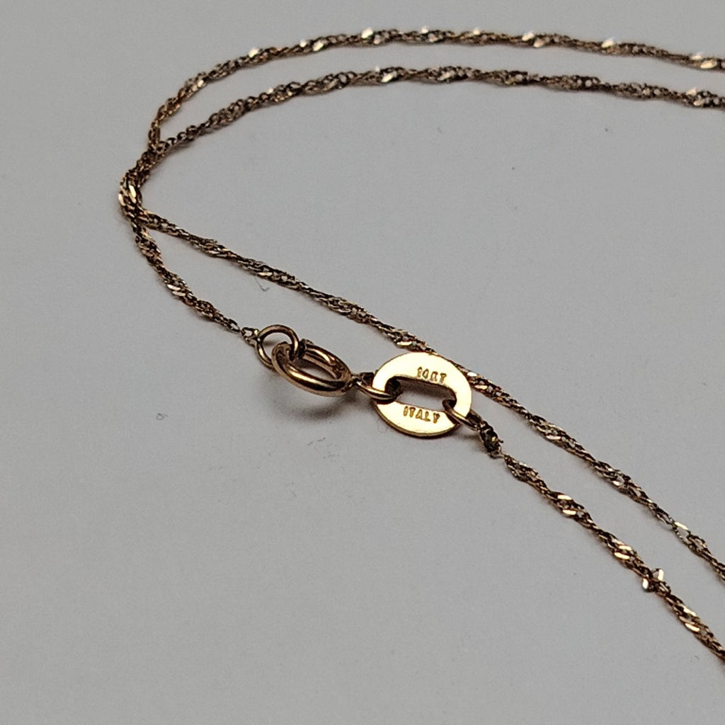 CADENA ORO 10 K 0.6 GRMS (SEMINUEVO)